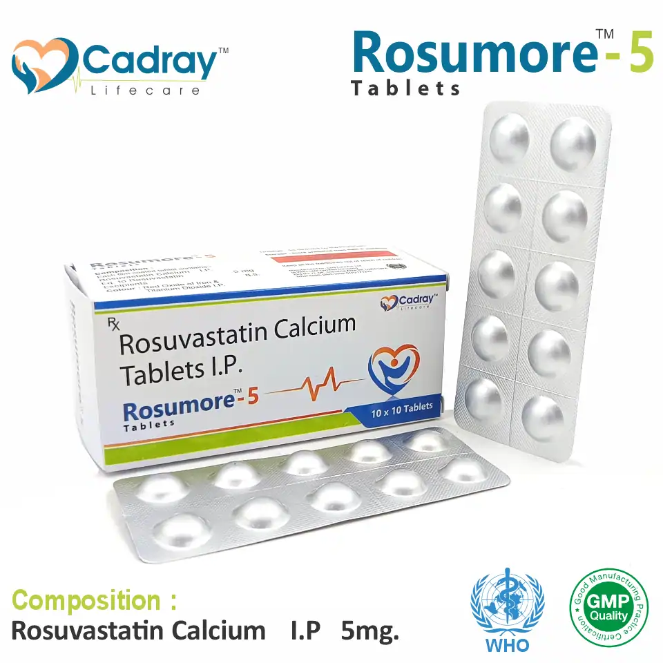 Rosuvastatin 5 mg tablet PCD pharma franchise